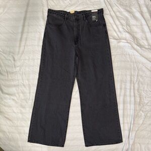 Levi’s Women’s Ribcage Wide Leg Black Jeans